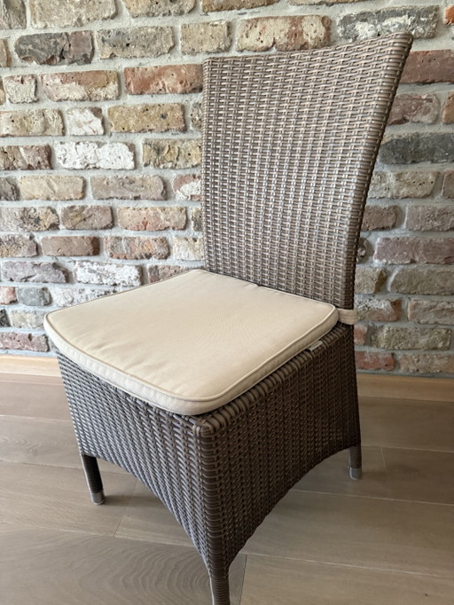 Out en indoor stoelen  / Jamaica coffee cream colour