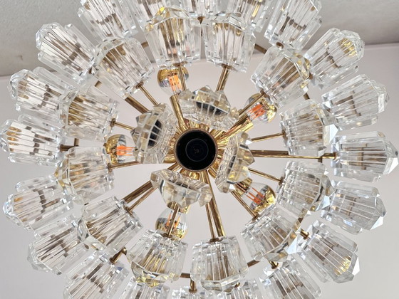 Image 1 of Lustre vintage en cristal Kalmar