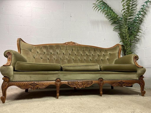 Baroque queen Ann sofa