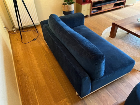 Image 1 of 2 sofas Aya by Sofacompany + matching footstool
