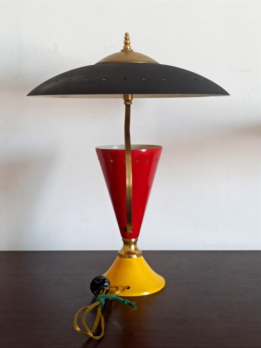 Mid-century Stilnovo style lamp 