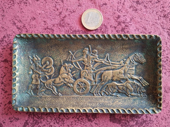 Schmuckschale aus Bronze, 15,3 x 8 cm, 265 Gramm, signiert Max Le Verrier, sehr guter Zustand – Bildhauerei (photo 3 of 5)