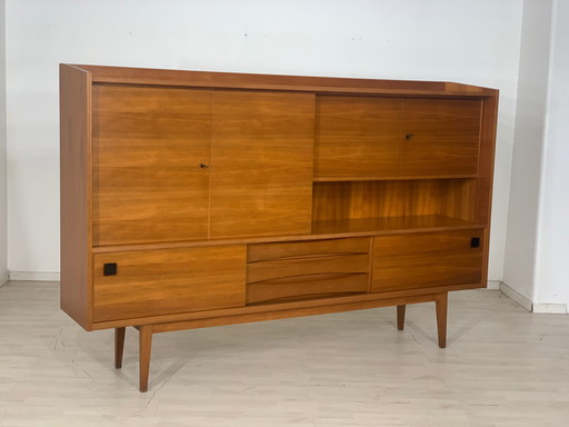 60s cupboard highboard living room cupboard vintage