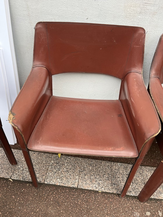 Image 1 of Fauteuils Leren stoelen De Couro
Brazilië taxi413 Cassina