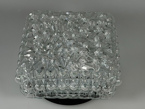 Plafoniera o lampada da parete anni '60 '70 Bubble Glass Germany Space Age Design – Plafoniere, Metallo (photo 3 of 17)