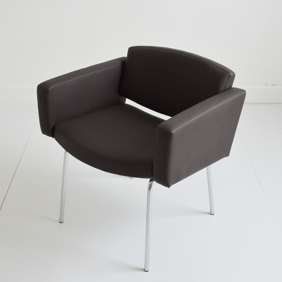 Image 1 of Conseil" armchair by Pierre Guariche for Meurop vintage 1960s