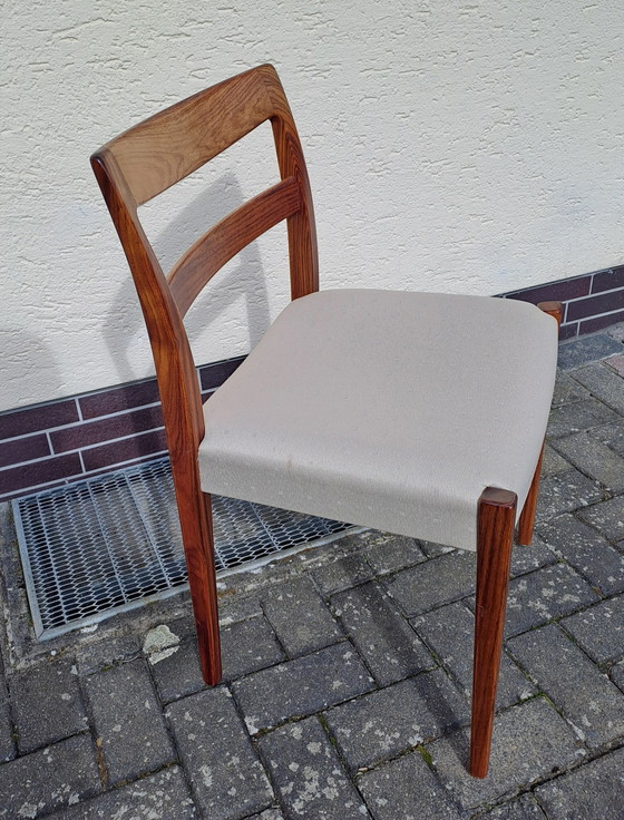 Image 1 of Vintage chairs Hugo Troeds Bjärnum Made In Sweden 4 pieces