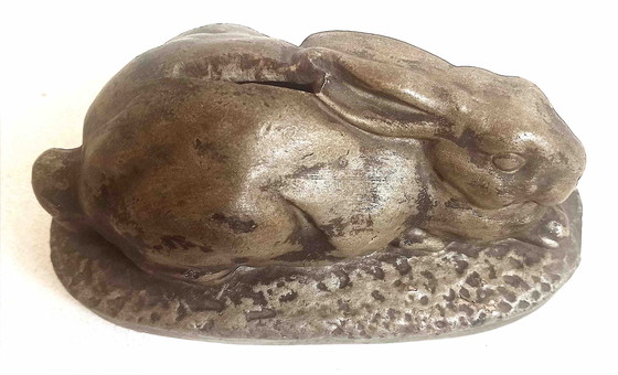 Image 1 of Tirelire à Casser de Boucher Années 30 Largeur 22 cm