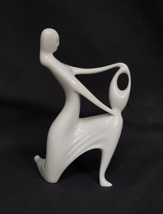 Image 1 of Royal Dux porcelain vintage - Jaroslav Jezek