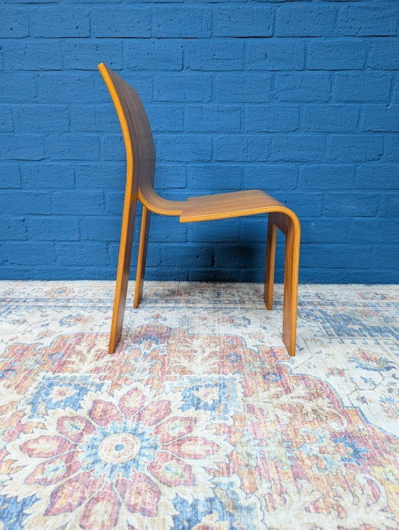 Image 1 of 4x Chaises à bandes vintage, Gijs Bakker pour Castelijn, 1970