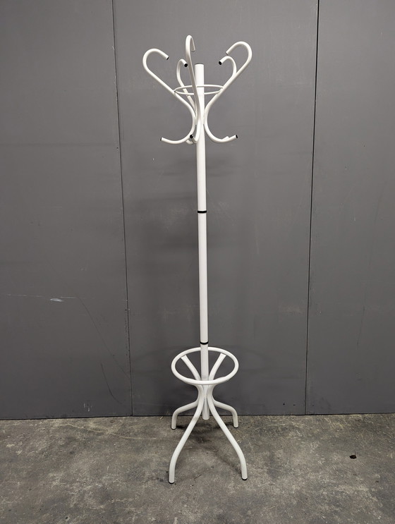 Image 1 of Appendiabiti vintage in metallo bianco, anni '70