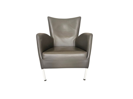 Estilo Montis - Modelo Windy - Diseño Gijs Papvoince - Cuero - Metal - Años 90 – fauteuils, Leather (photo 2 of 10)