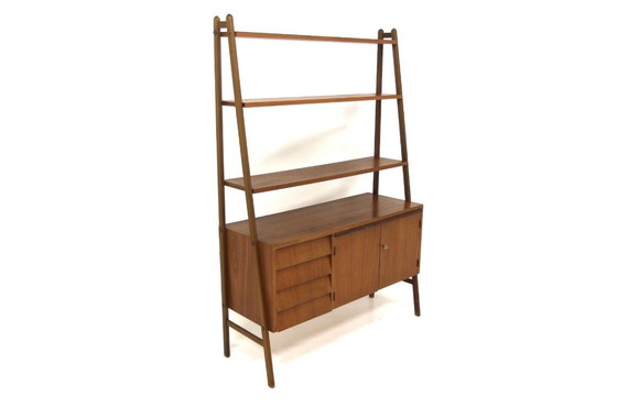 Image 1 of Scrivania da scrivania scandinava in teak, Svezia, 1960