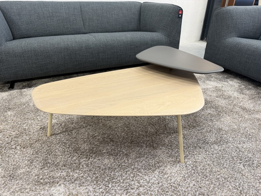Table basse Leolux Tilio en chêne gris