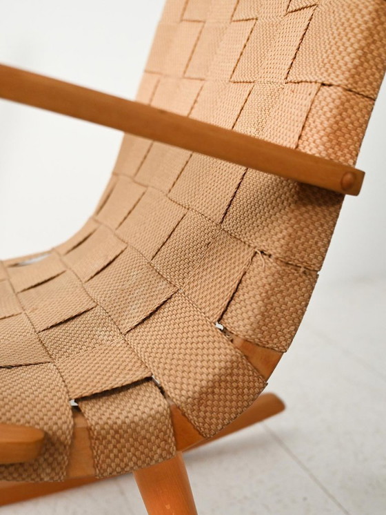 Image 1 of 1940s rocking chair by Yngve Ekström