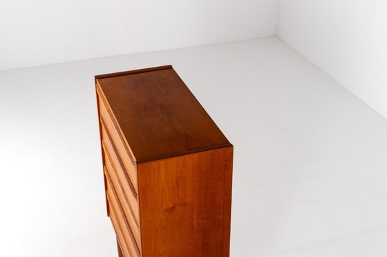 Image 1 of Vintage Mid-Century Teak Chest of Drawers, 1960s, Denmark