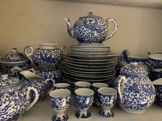 Image 1 of Vasellame blu giapponese (cinese), ampia collezione