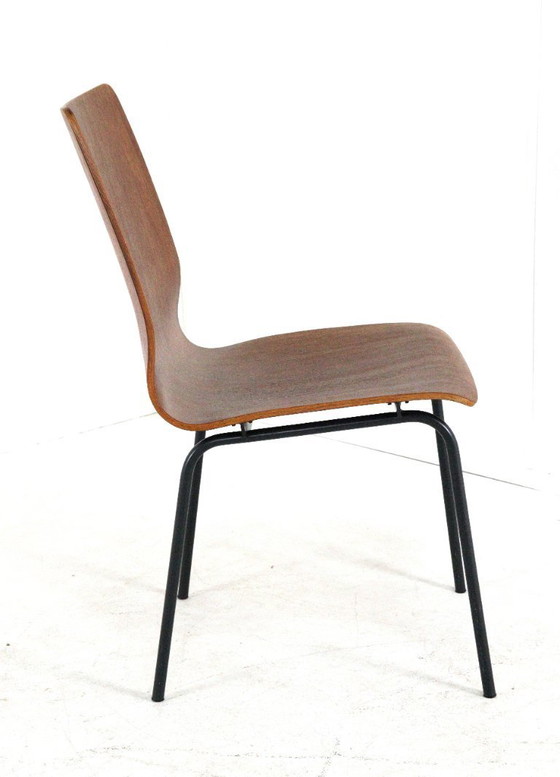 Image 1 of Friso Kramer for Auping Euroika pylwood chair vintage | 2 pieces available
