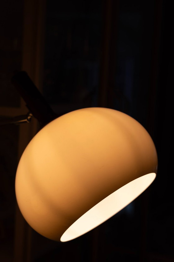 Vintage Dijkstra Floor light with adjustable globes – Dijkstra Lampen, Brass, Plexiglass (photo 12 of 29)