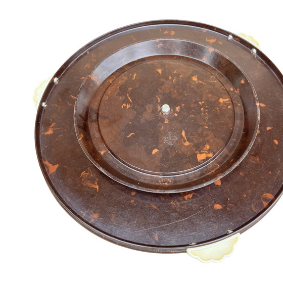 Image 1 of Bakelite rotating tray Kreutz in Art Deco style, Germany, 1930s.