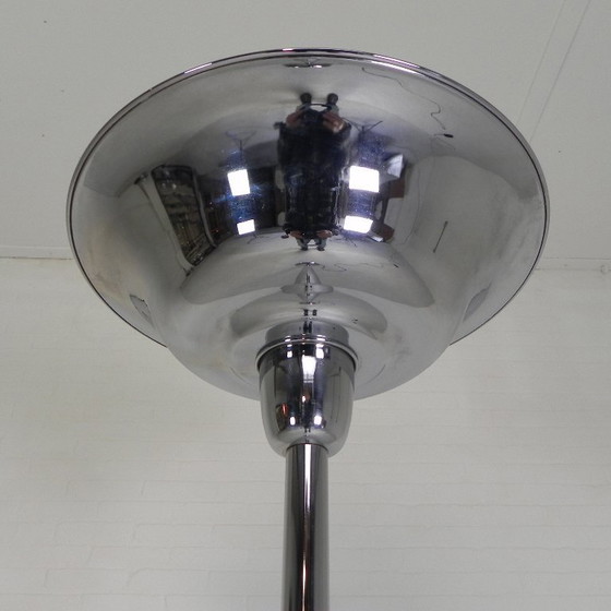 Image 1 of Lámpara de pie Art Déco, luz indirecta, Países Bajos, década de 1930