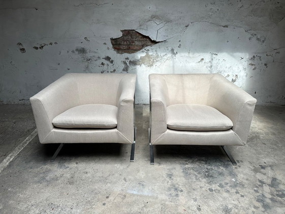 Image 1 of Set of two Artifort lounge chair by Geoffrey Harcourt