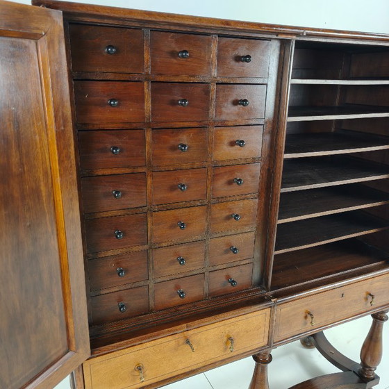 Image 1 of Postschrank aus einem belgischen Pfarrhaus, ca. 1900-1920