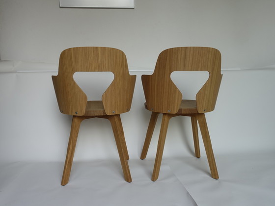 Image 1 of 2X Stammplatz Chair, Design Alfredo Häberli, With Armrests