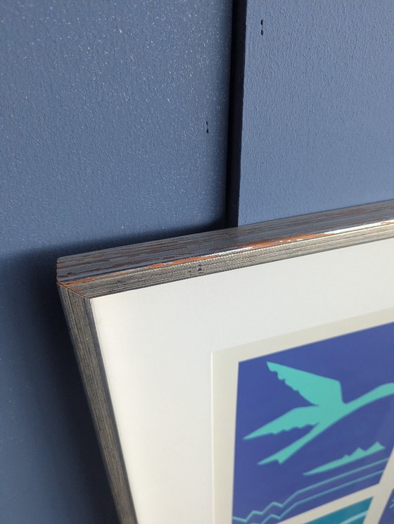 Litografia danese di Flemming Stensballe 1993 – Litografie e stampe, Aluminium, Glass, Abstract (photo 10 of 11)