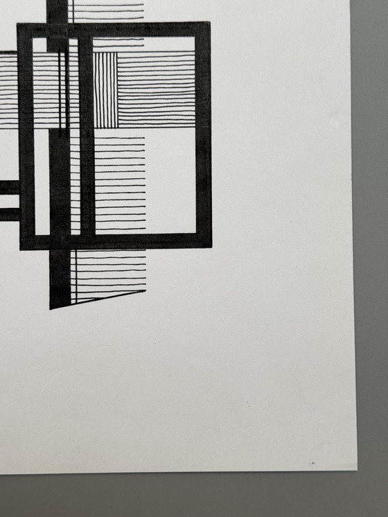 Image 1 of Eugène Eechaut (1928-2019) - 2 Works, Ink, 1987/88