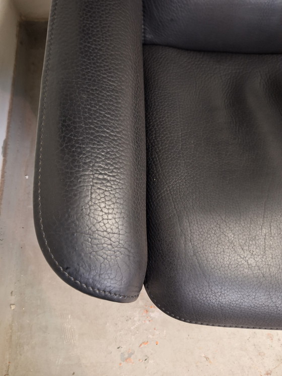 Image 1 of 2 pezzi Poltrone De sede in pelle nera ds-50