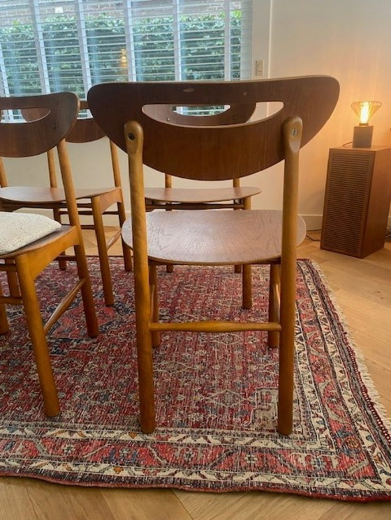 Image 1 of 8 stoelen Nässjö Stolfabrik Sweden vintage