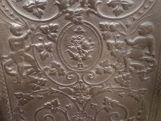 Fauteuil, Type: Siège Royal, Noyer Espagnol Ou Sud-Français Avec Cuir D'origine – Wood, Leather (photo 4 of 8)