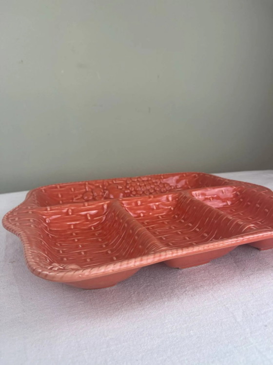 Plat en céramique à compartiments – Vaisselle, Porcelain, Vintage (photo 3 of 7)