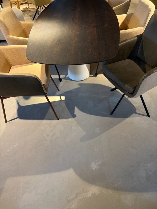 Set of 6 Dreto Melchior Interieur Dining chairs