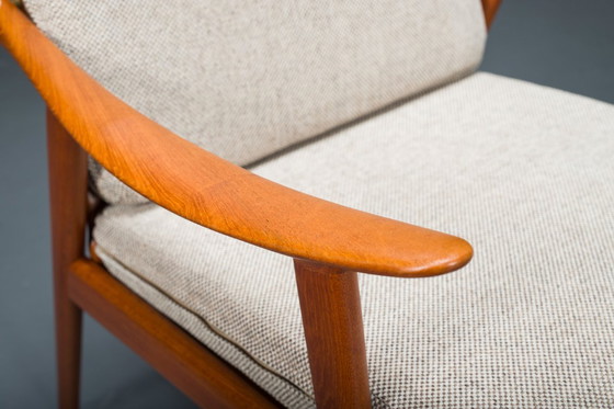 Image 1 of Stuhlset Modell 563 von Fredrik Kayser für Vatne Lenestolfabrikk, Norwegen, 1960er Jahre