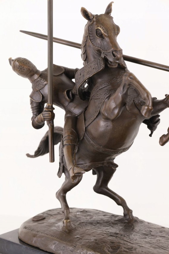 Image 1 of Statua in bronzo della morte del Duca di Clarence