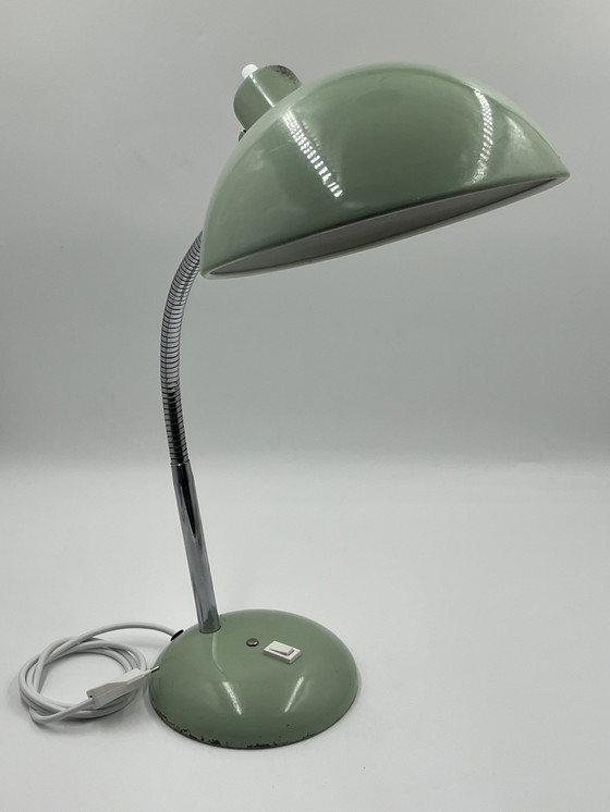 Image 1 of Desk Lamp Almond Green