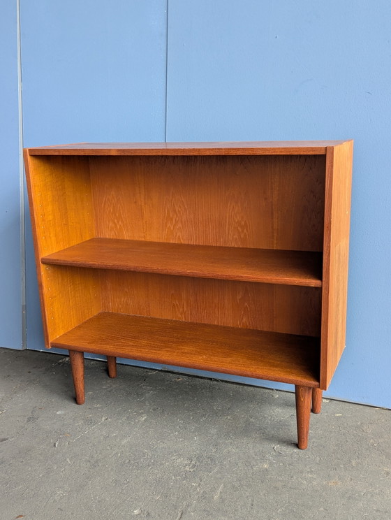 Bibliothèque danoise vintage des années 1960 – Wood (photo 3 of 11)