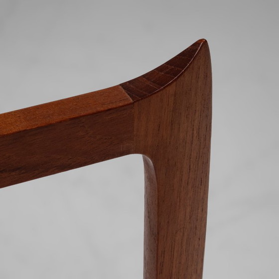 Model 4508 Teak Tray Table by Engholm / Åge Willumsen for Fritz Hansen, Denmark – Side tables, Wood, Vintage (photo 4 of 11)