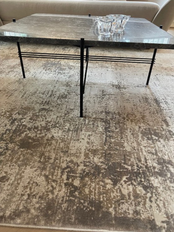 Image 1 of GUBI TS Collection Square Coffee Table in Grey Emperador Marble 80x80x35cm