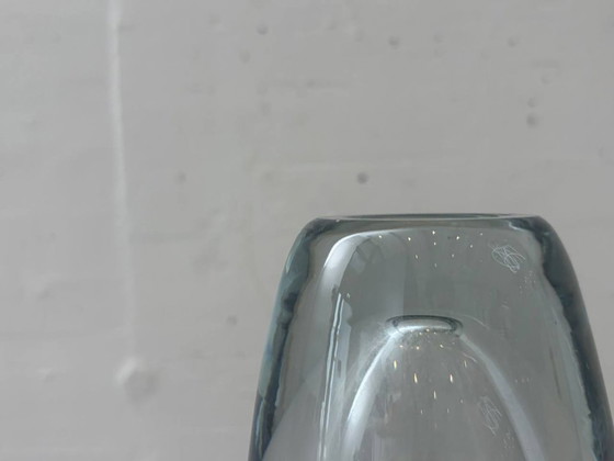 Image 1 of Massive mouth-blown glass vase, Murano glass, 1970s