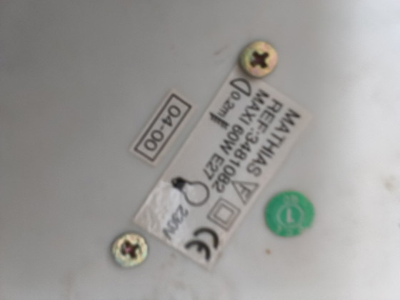 Image 1 of Vintage table lamp Mathias