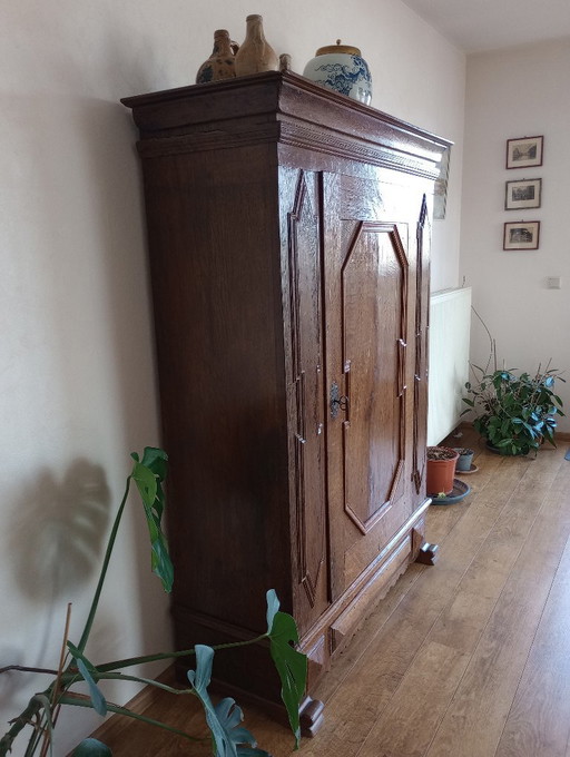 Antique bread cabinet