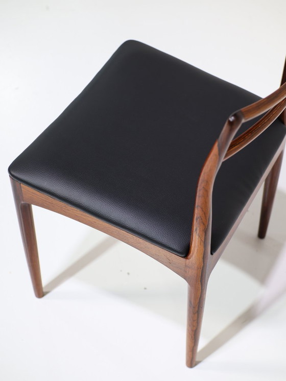 Image 1 of 6x Johannes Andersen 94 Esszimmerstühle aus Palisander