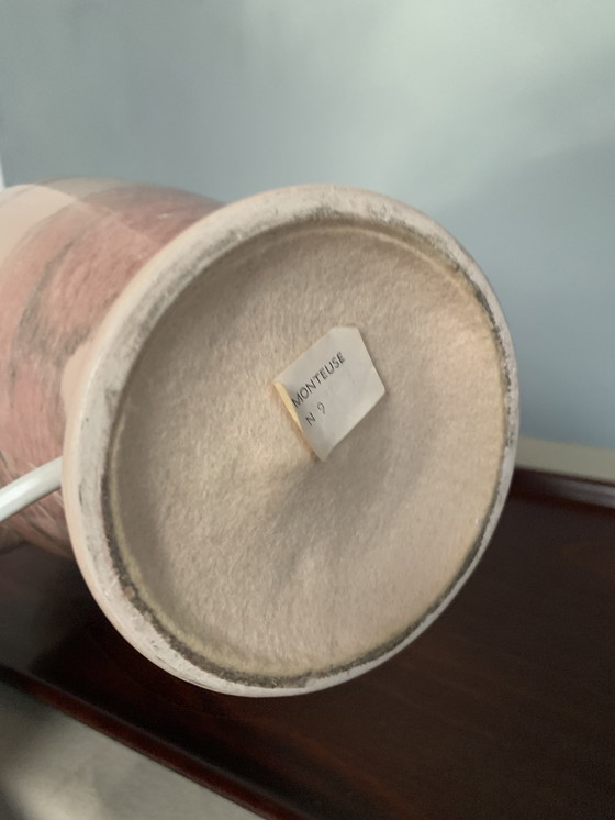 Image 1 of Robert de Schuytener Alter Mono table lamp, pink ceramic