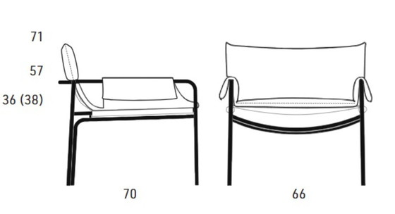 Image 1 of KFF Loop lounge armchair