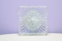 Plafón de cristal facetado