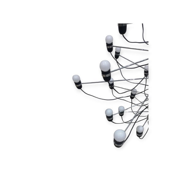 Image 1 of Flos Sarfatti Lampadario Cromo 30 Lampade
