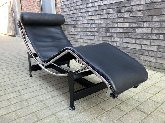 Image 1 of Cassina Le Corbusier LC4 originale nera/cromata, come nuova